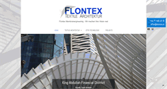 Desktop Screenshot of flontex.de