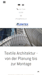 Mobile Screenshot of flontex.de